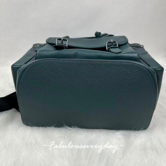 Coach Men's Sprint Backpack In Leather/Dark Teal CBI11 NWT - Picture 10 of 10